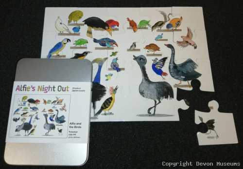 Alfie and the Birds 20 piece puzzle product photo